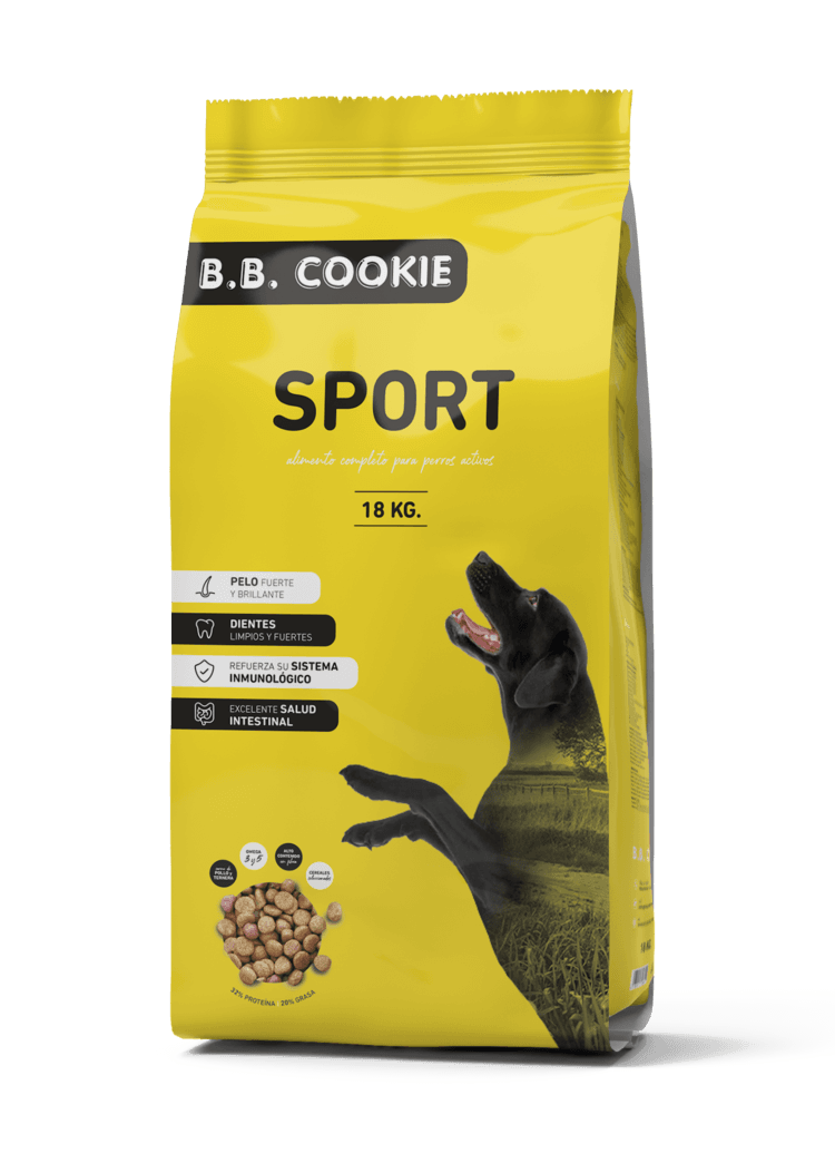 B.B. COOKIE SPORT dla psów aktywnych 18 KG
